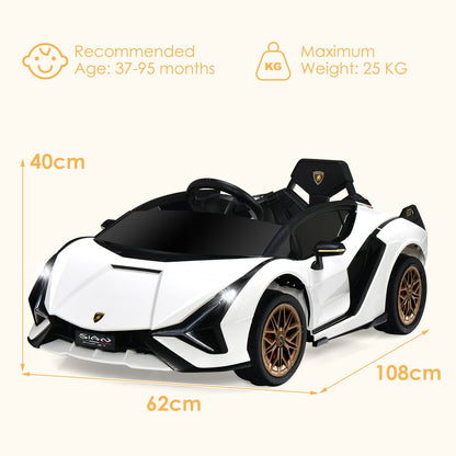 12V Electric Vehicle Featuring Remote Control and LED Lighting Functions