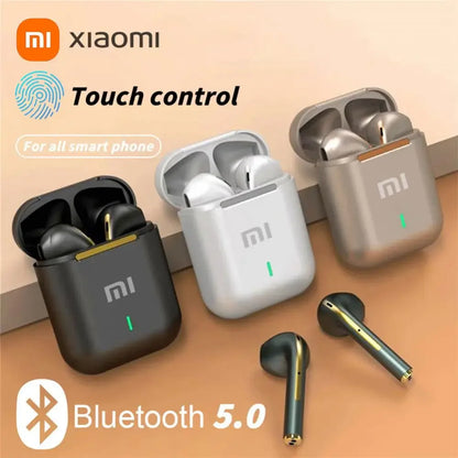 Xiaomi J18 Wireless Hi-Fi In-Ear Stereo Earphones with Microphone, Bluetooth Touch Control, Waterproof Design, and Noise-Cancelling Features