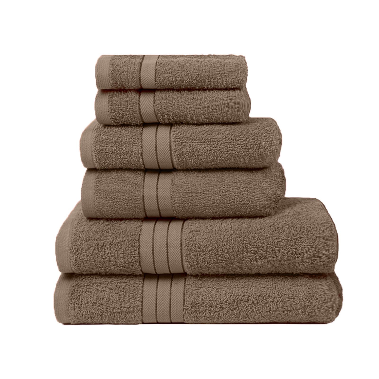 Luxury Dreamscene 100% Cotton Towel Set - Ultra Soft Bath, Hand, and Face Cloths for Ultimate Comfort