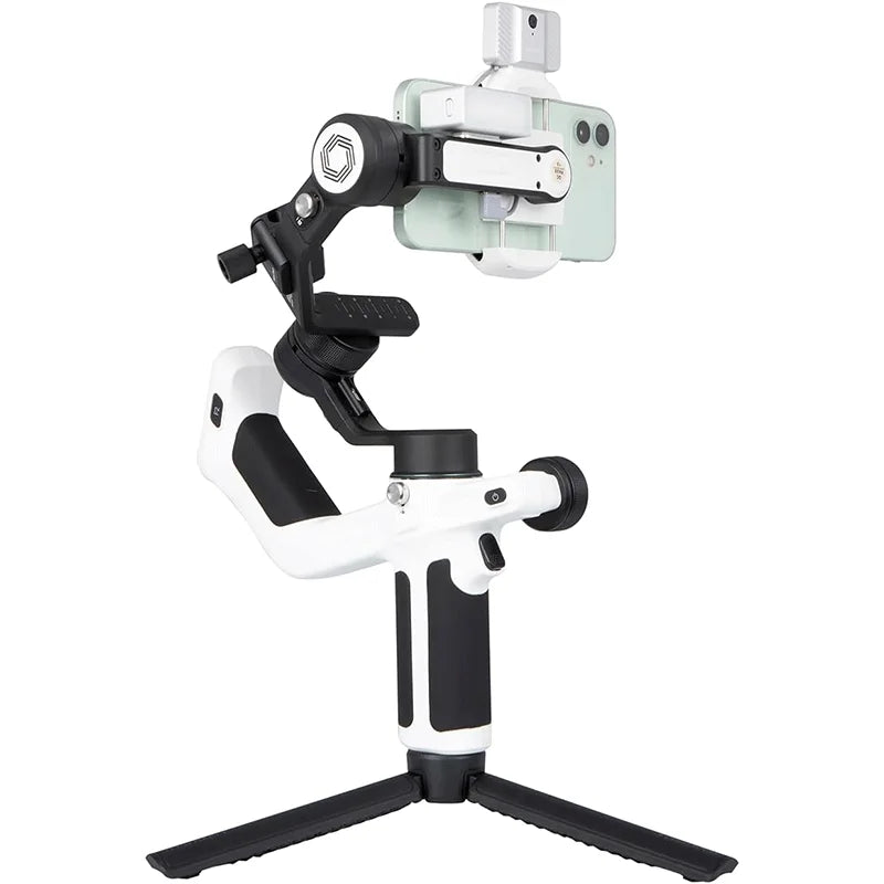 Scorp Mini-P Kit 3 Axis Smartphone Gimbal, AI Tracker, Fill Light, for Iphone 16 Pro Max and Android Stabilizer