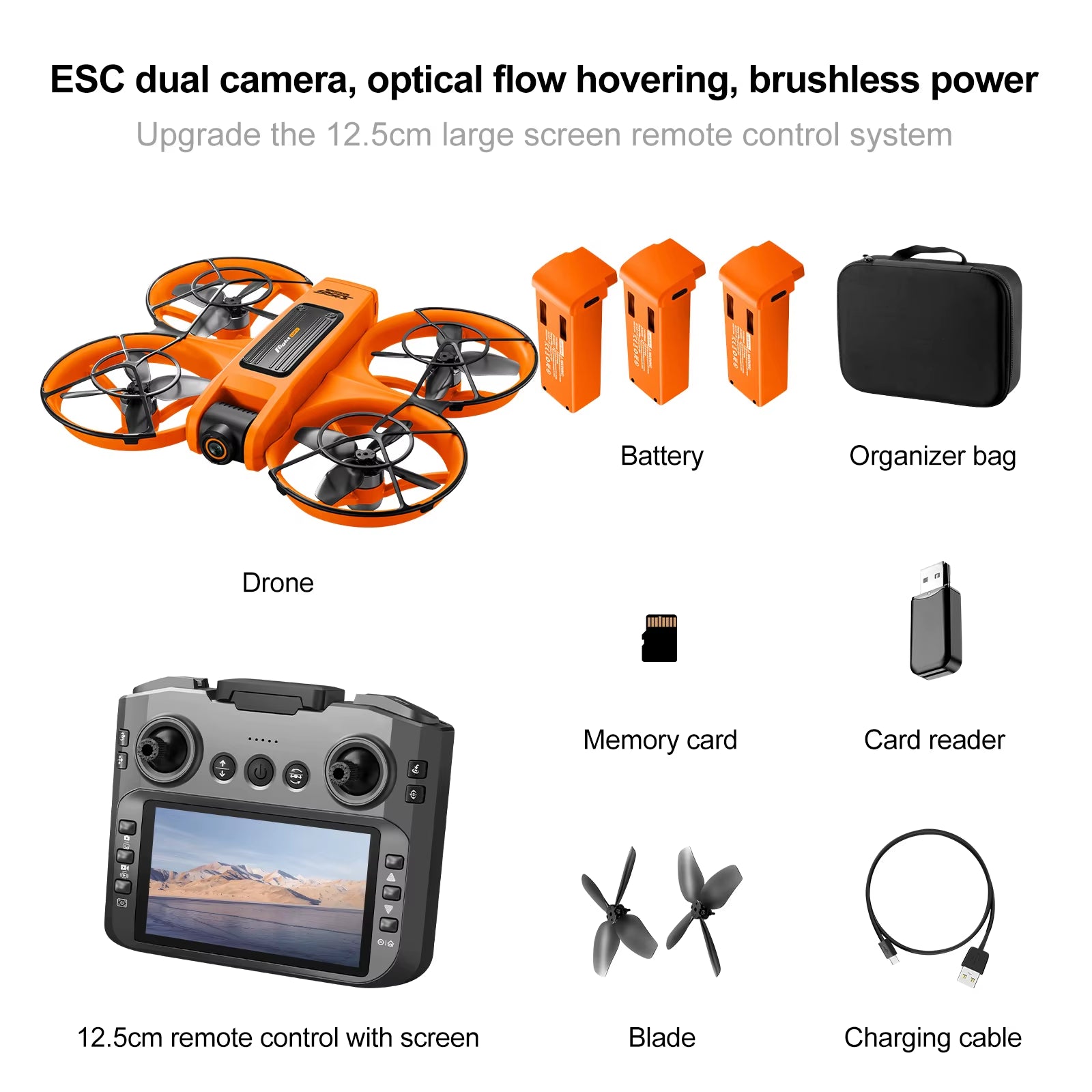 S156 Screen Mini Drone with 90° Electric Adjustable 8K HD Camera Wifi Light Flow Drone Pocket Obstacle Avoidance Rc Quadcopter
