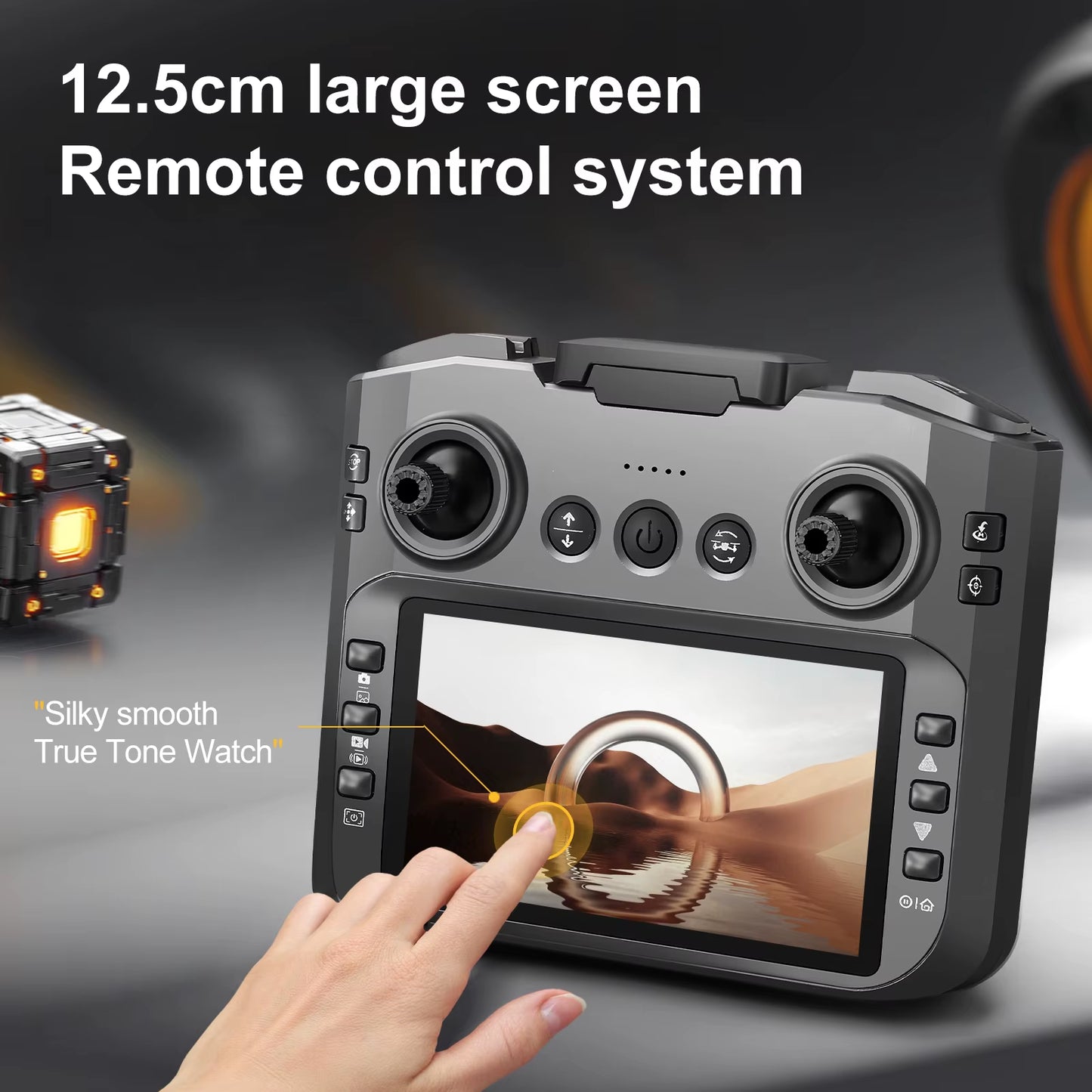 S156 Screen Mini Drone with 90° Electric Adjustable 8K HD Camera Wifi Light Flow Drone Pocket Obstacle Avoidance Rc Quadcopter