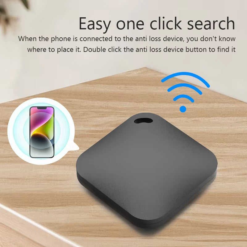 Mini GPS Tracking Device for Apple Find My, Smart Bluetooth Tracker for Children, Pets, and Vehicles, Compatible with iOS