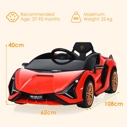 12V Electric Vehicle Featuring Remote Control and LED Lighting Functions