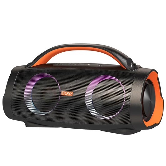 DOSS Extreme Boom Pro 100W Bluetooth Speaker - Premium Stereo Sound with IPX6 Waterproof Design for Outdoor Adventures