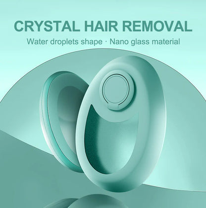 CJEER Upgraded Crystal Hair Removal Magic Crystal Hair Eraser for Women and Men Physical Exfoliating Tool Painless Hair Eraser Removal Tool for Legs Back Arms