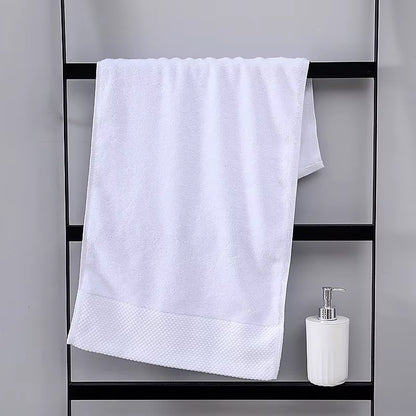White Soft Cotton Fabric Face Towel Hotel Bath Towel Wash Cloths Hand Towels Portable Multifunctional Cleaning Towel