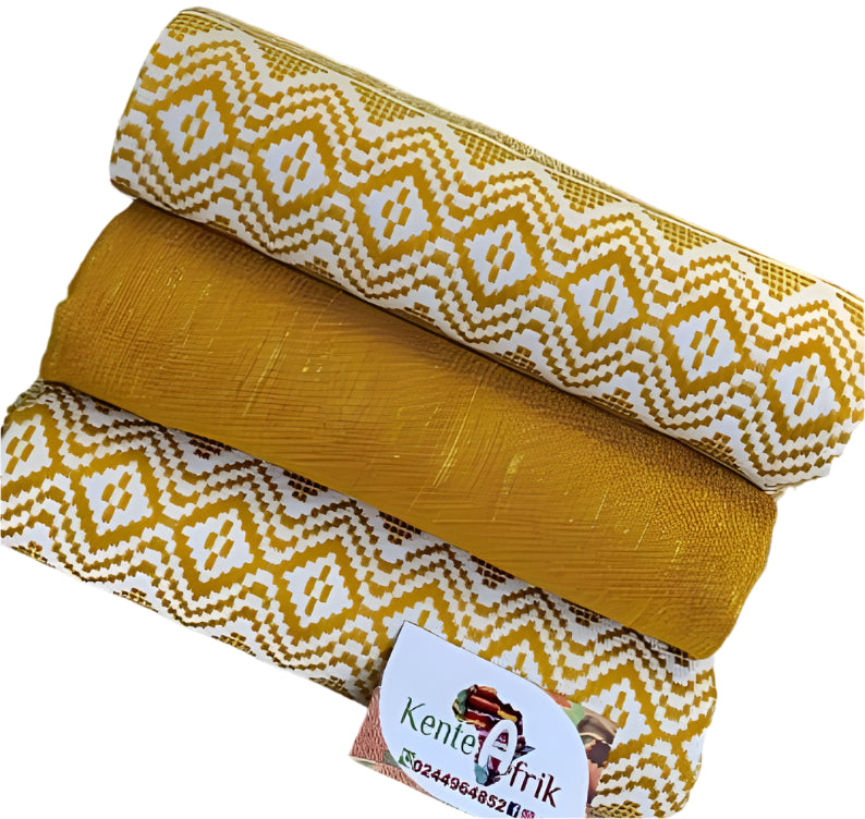 Authentic Kente 6 Yards Genuine Ghana Handwoven Kente Fabric and Kente Cloth African Fabric African Bonwire Ghana Kente Traditional