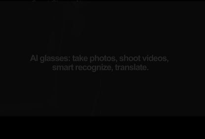 2026 AI Smart Glasses 8MP Camera Translation Bluetooth Sunglasses