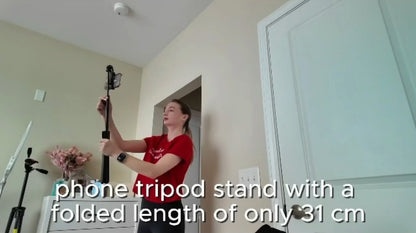 180cm Phone Tripod Selfie Stick Aluminium Stand Wireless Remote