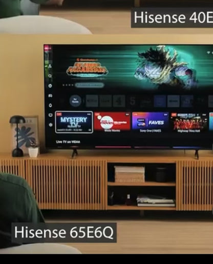 Hisense 40E4QTUK 40” FHD Smart LED TV with Freely | Netflix & Disney+