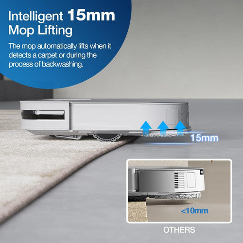 ECOVACS DEEBOT X2 OMNI: Advanced Robotic Vacuum and Mop with 3D Mapping and Voice Control Technology